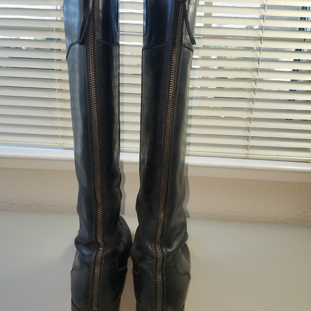 Tall riding boots wide calf Nine West